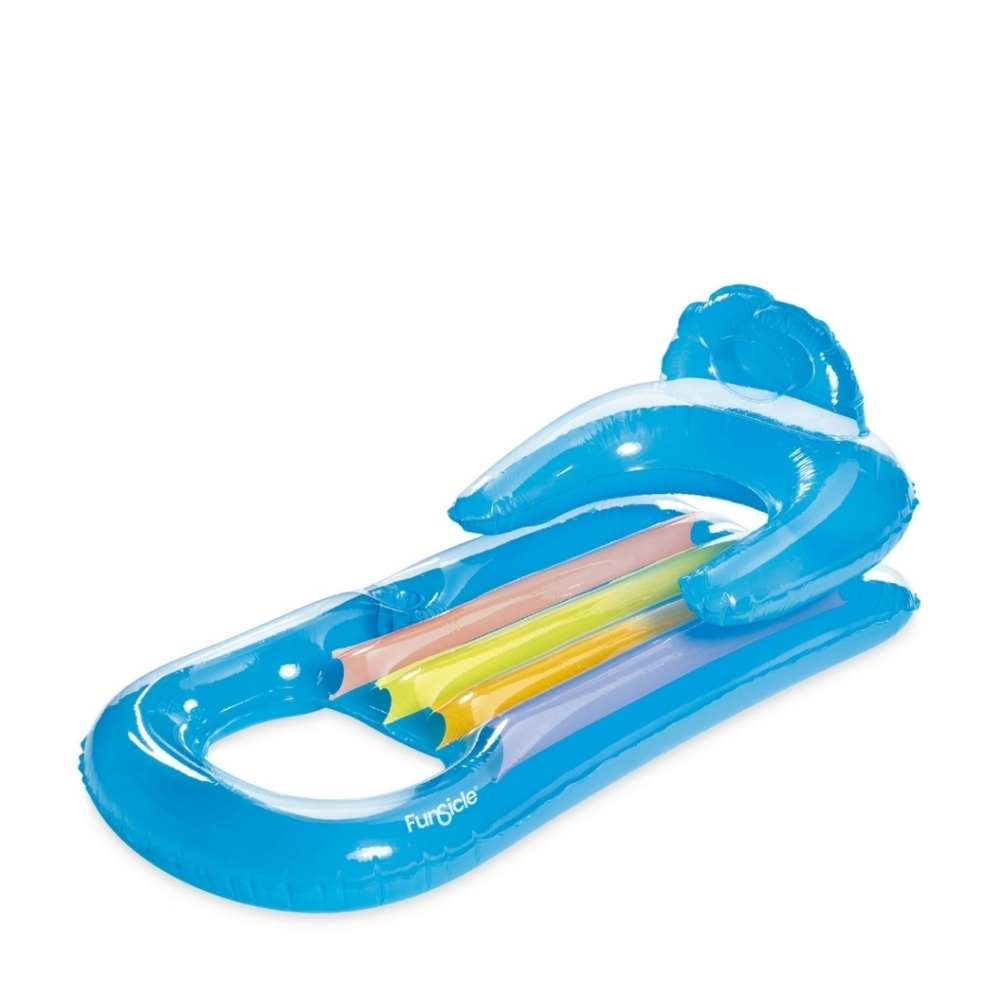 Funsicle Sky Blue Relaxing Lounge, Inflatable Pool Float, Adults, Unisex New